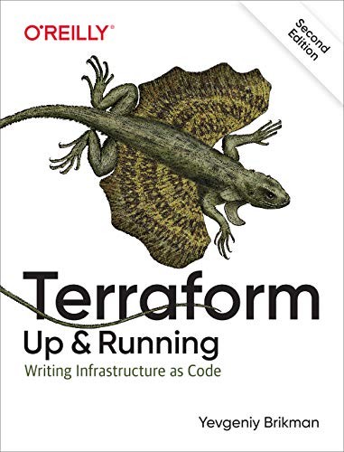 Terraform Up and Running by Yevgeniy Brikman book cover